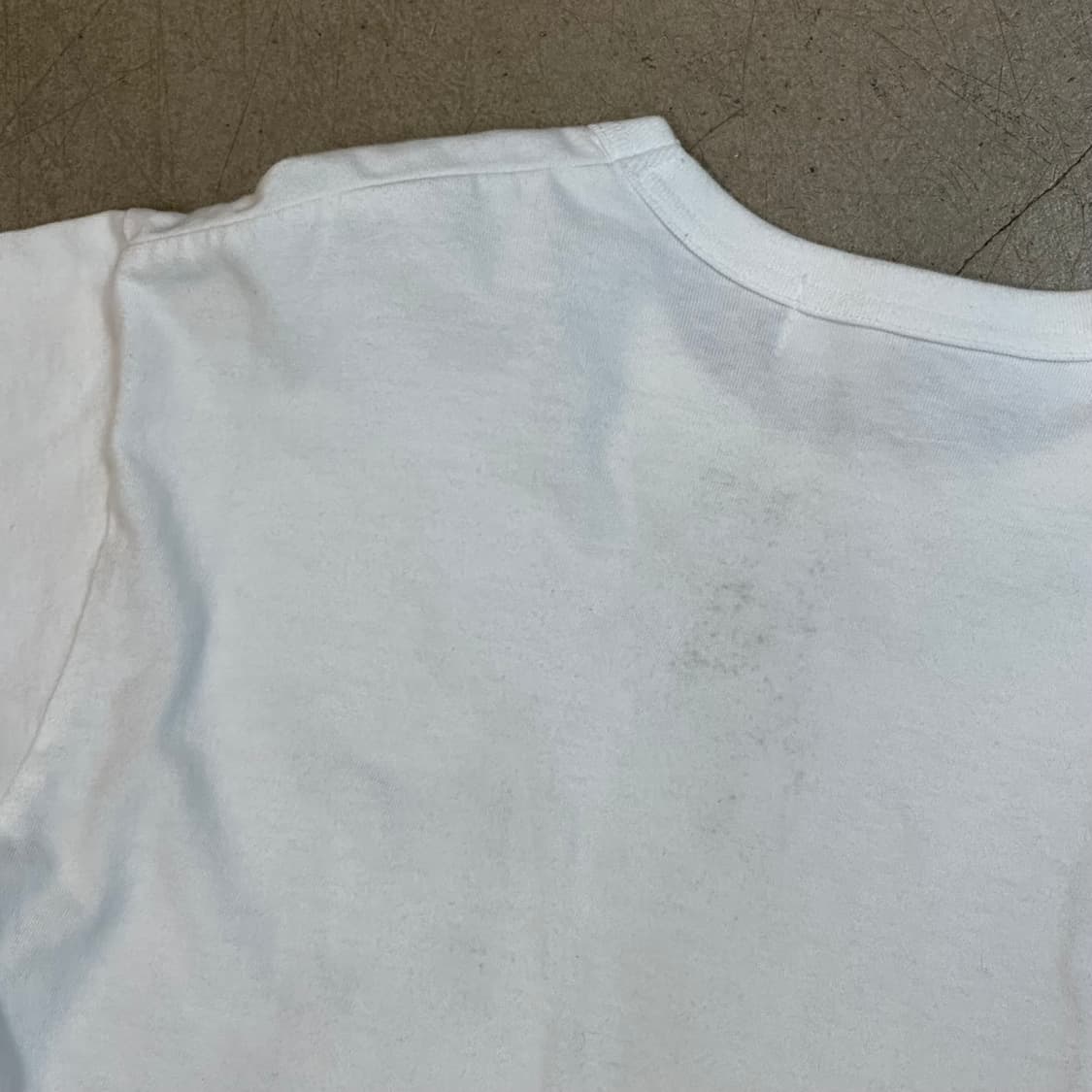 M 꼼데가르송 X 나이키 화이트 반팔티 상품이미지9