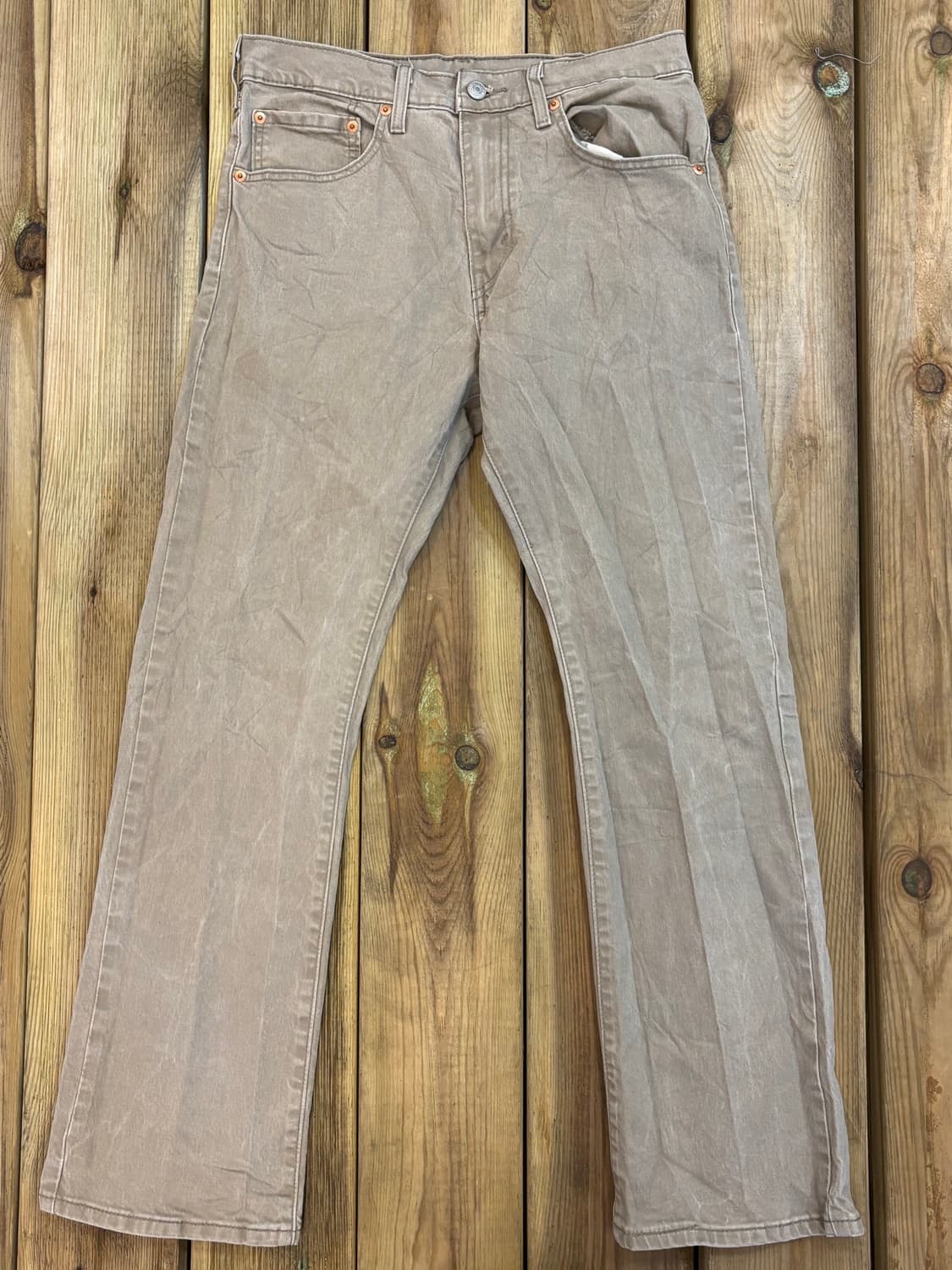 Levi’s 517 베이지 부츠컷 팬츠 상품이미지6