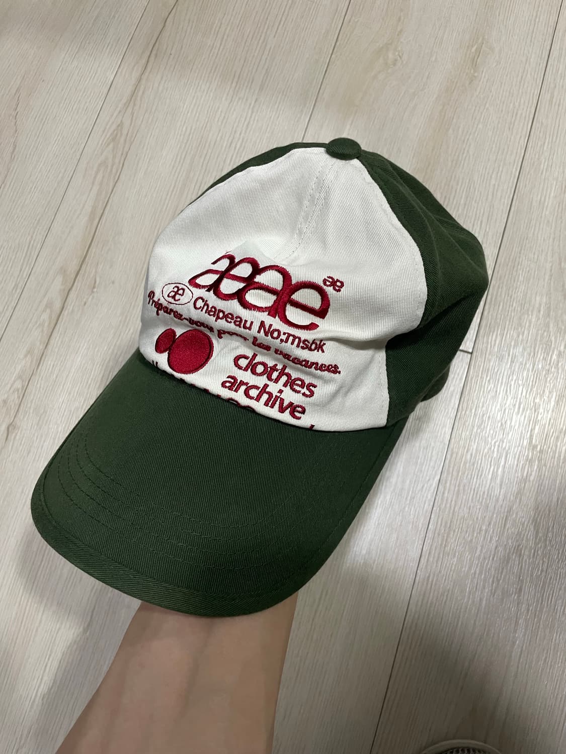 Aeae 볼캡 상품이미지1