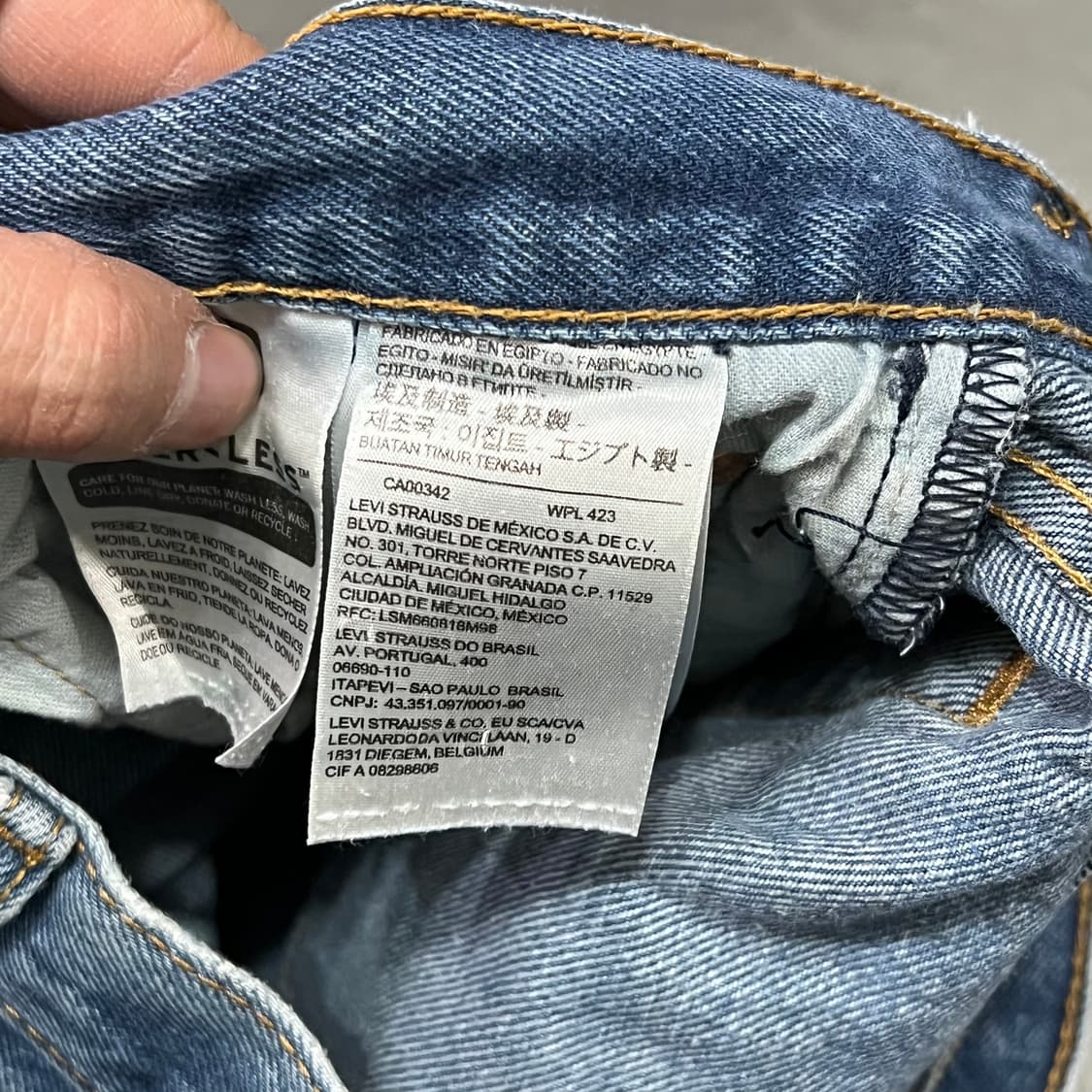  리바이스 501 데님 팬츠 y15232 상품이미지8