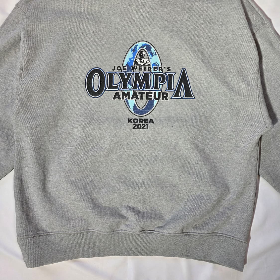 [1]본투윈 올림피아 한정판 후드티 그레이 상품이미지9