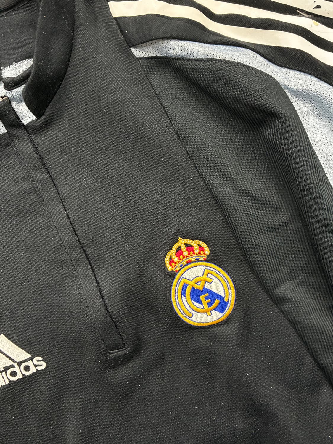 아디다스 04-05 레알 마드리드 반집업 트레이닝탑 XL 상품이미지6