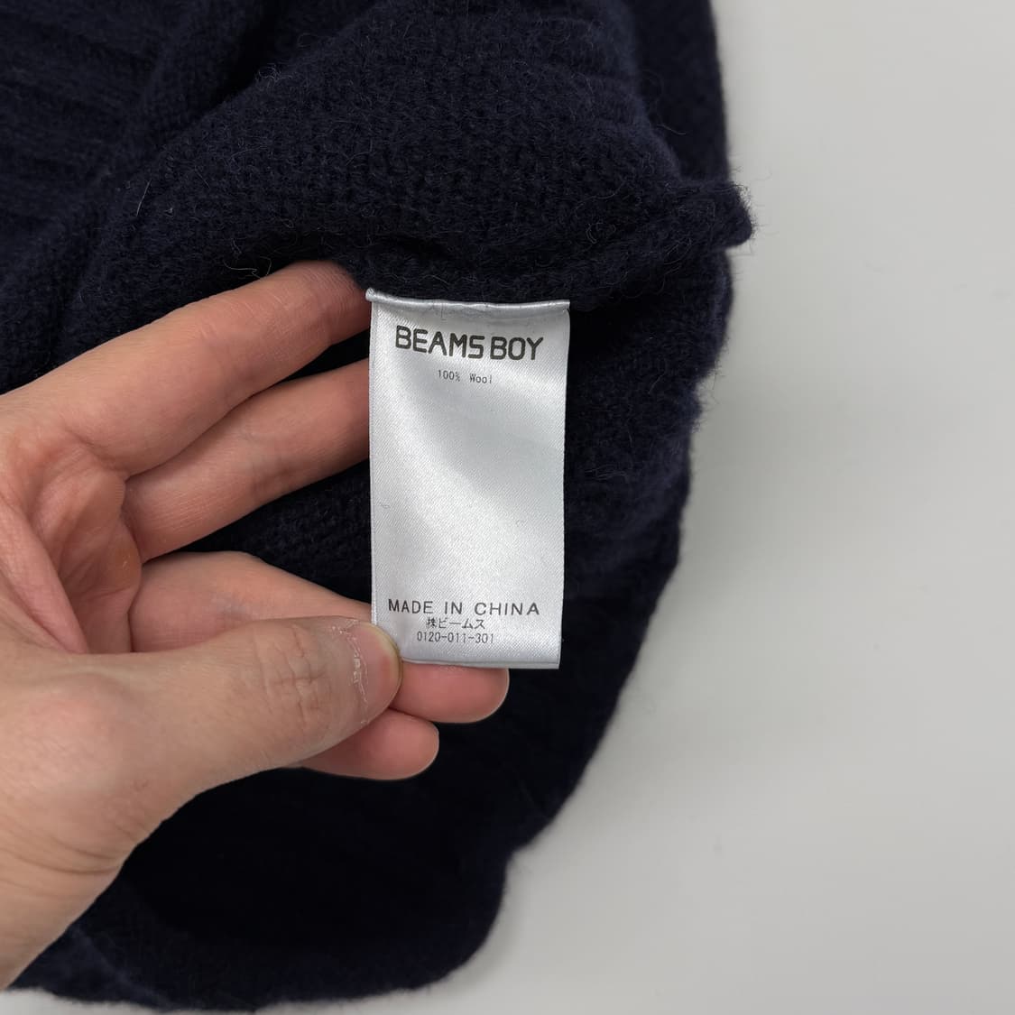 Beams Boy wool hooded sweater 상품이미지8