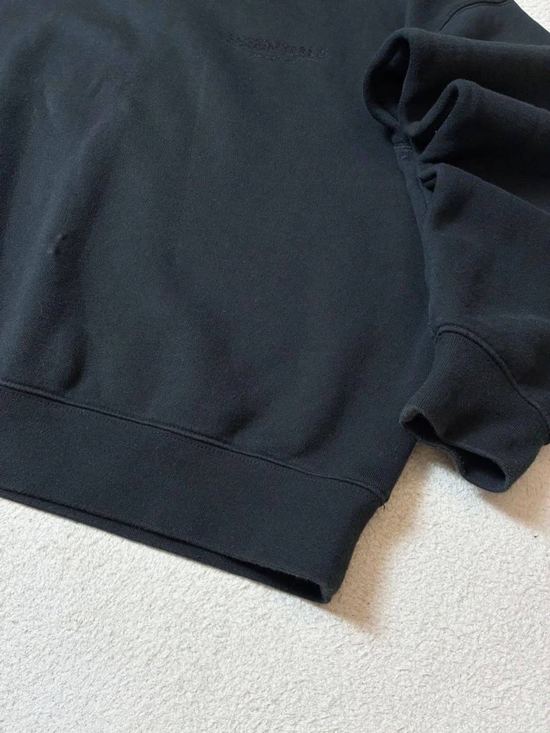 에센셜 피어오브갓 로고 시그니처 오버 맨투맨 PN7323 상품이미지8