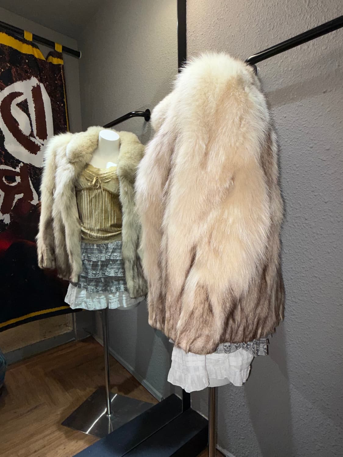 빈티지 페이크 퍼자켓 상품이미지3