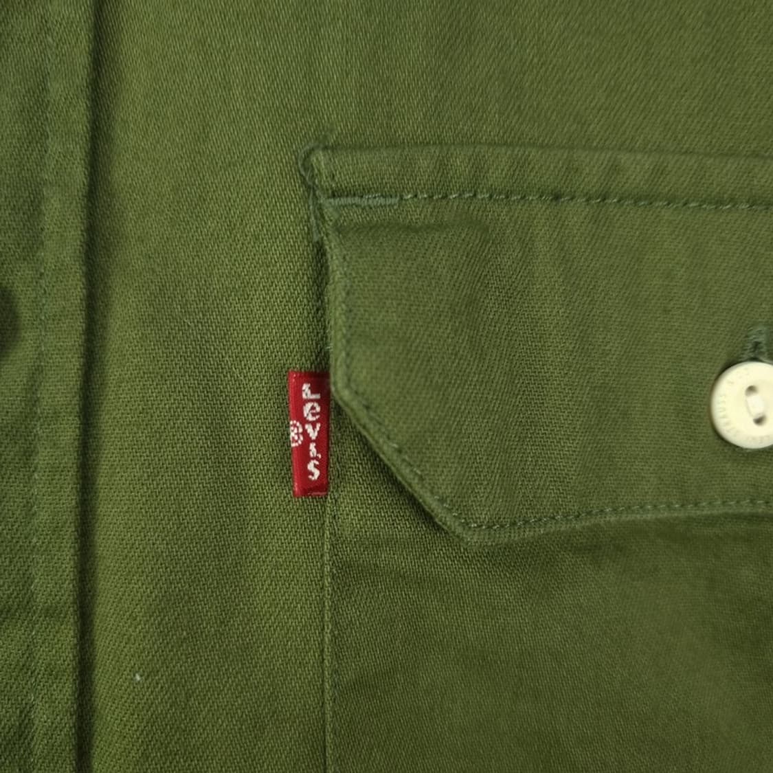 [리바이스] 투포켓 코튼 셔츠 올리브 M18801 상품이미지6