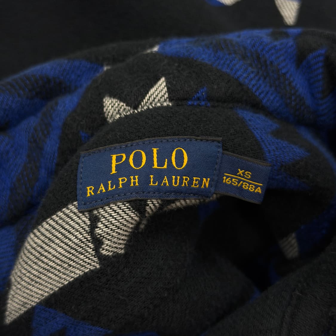 폴로 랄프로렌 나바호 패턴 헤비 코튼 셔츠 남방 XS 상품이미지3