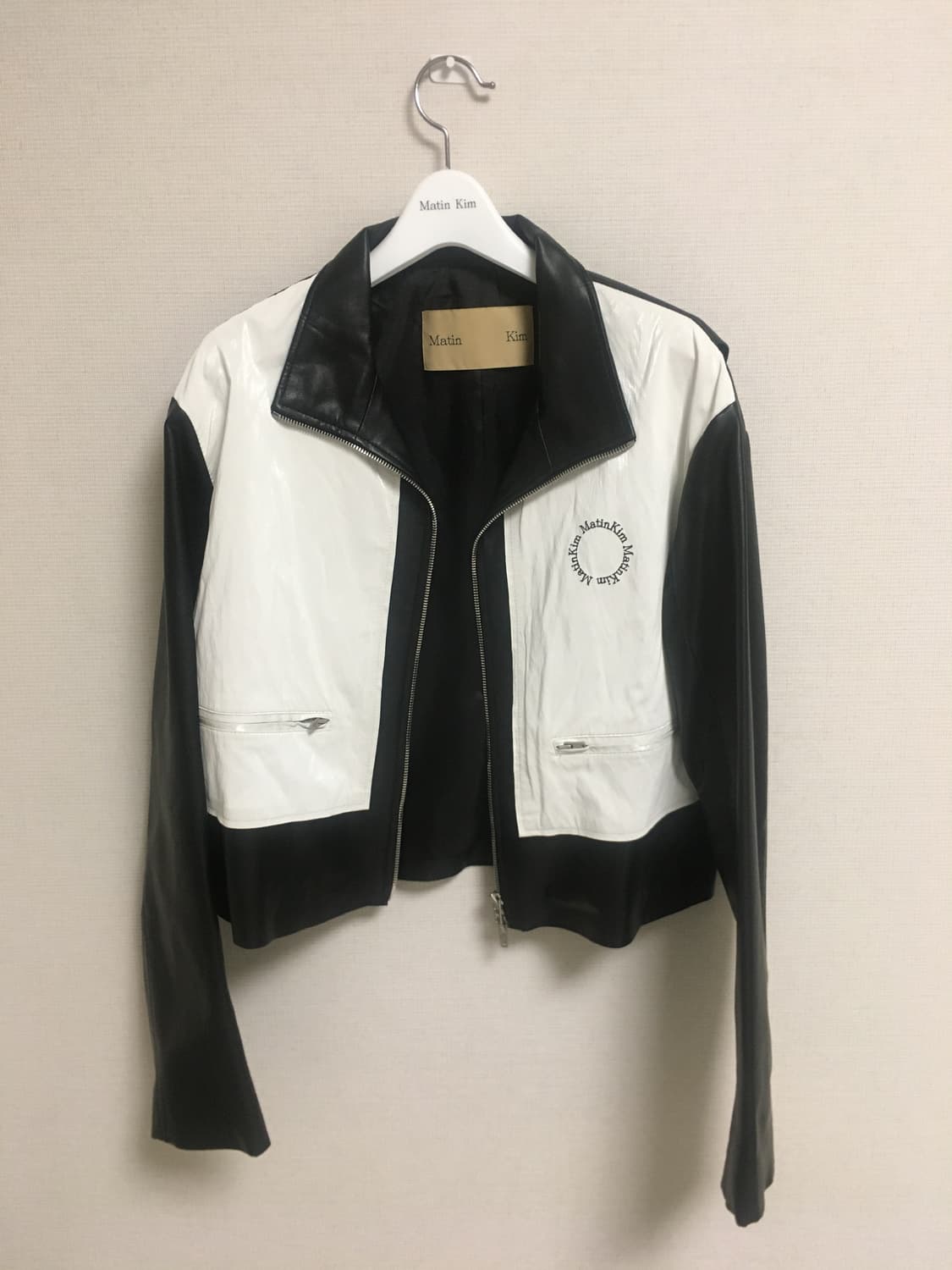 마뗑킴 가죽 레더 자켓 상품이미지1