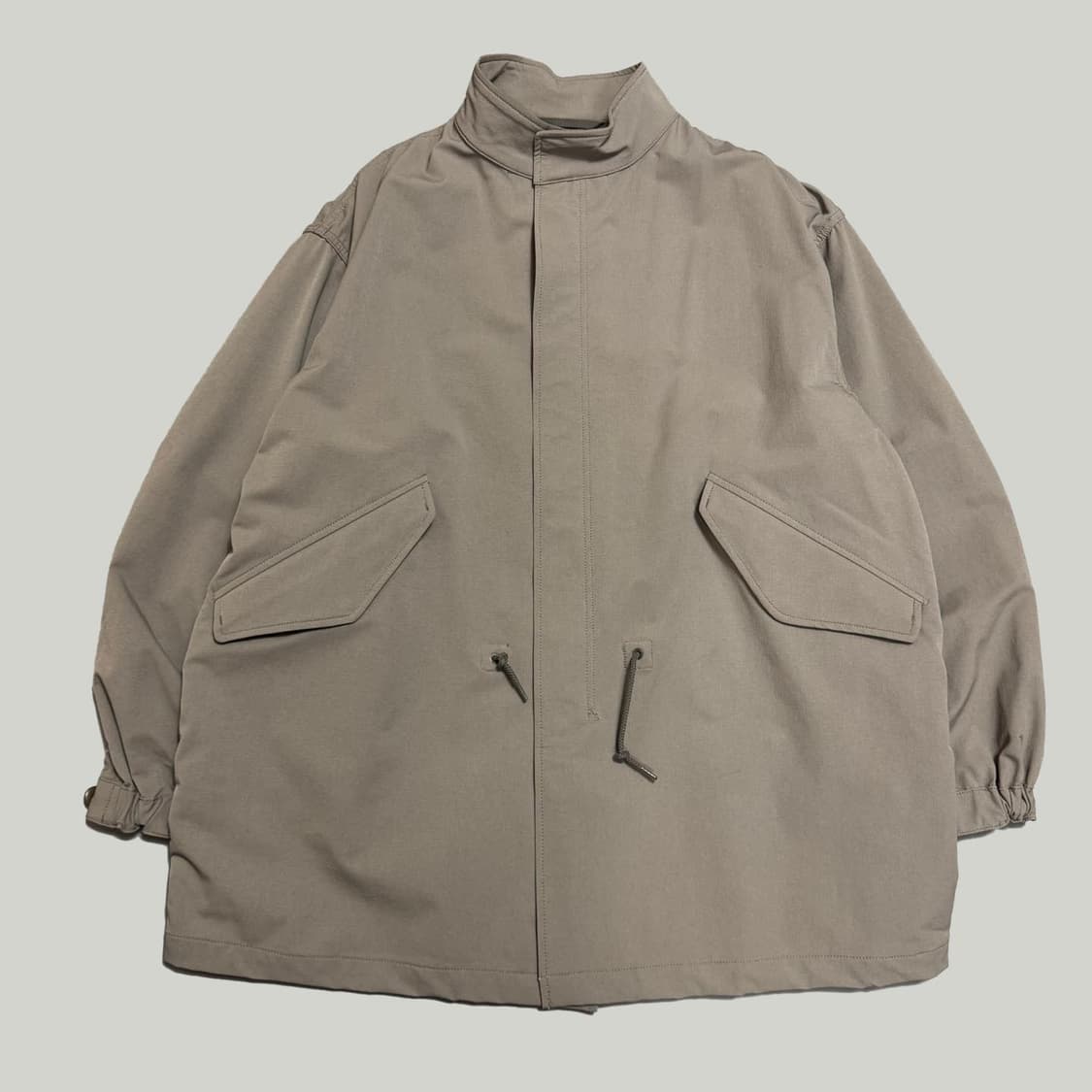 BEAUTY&YOUTH 23ss 베이지컬러 나일론 혼방 필드 자켓 상품이미지6