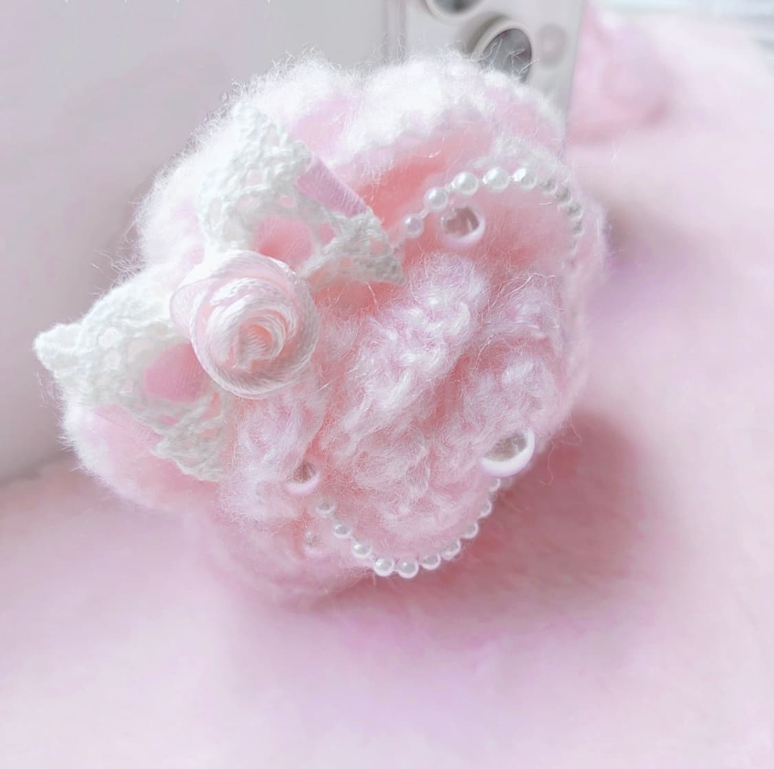 로맨틱 로즈 뜨개 스마트톡 romantic rose 상품이미지4