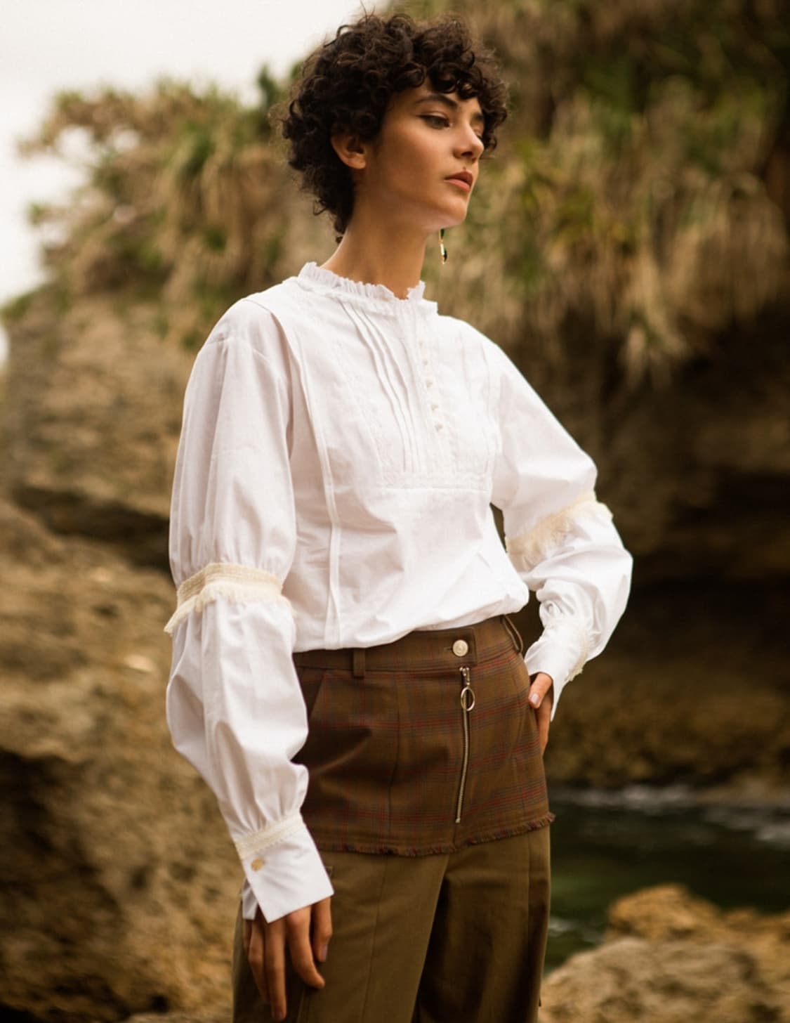 앤더슨벨 포우먼코첼라 블라우스S사이즈 상품이미지1