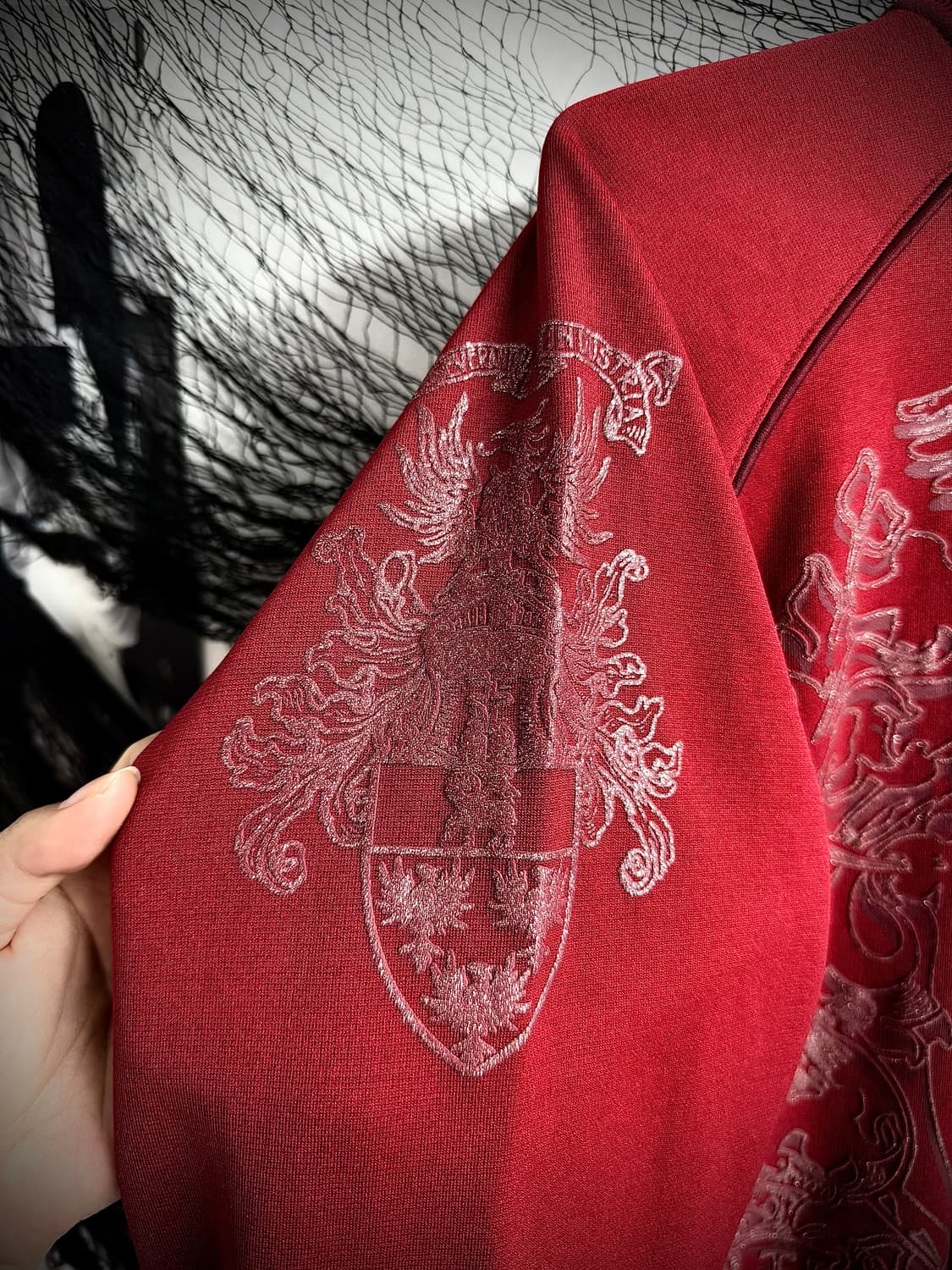 Punk mood skull printing jersey 상품이미지3