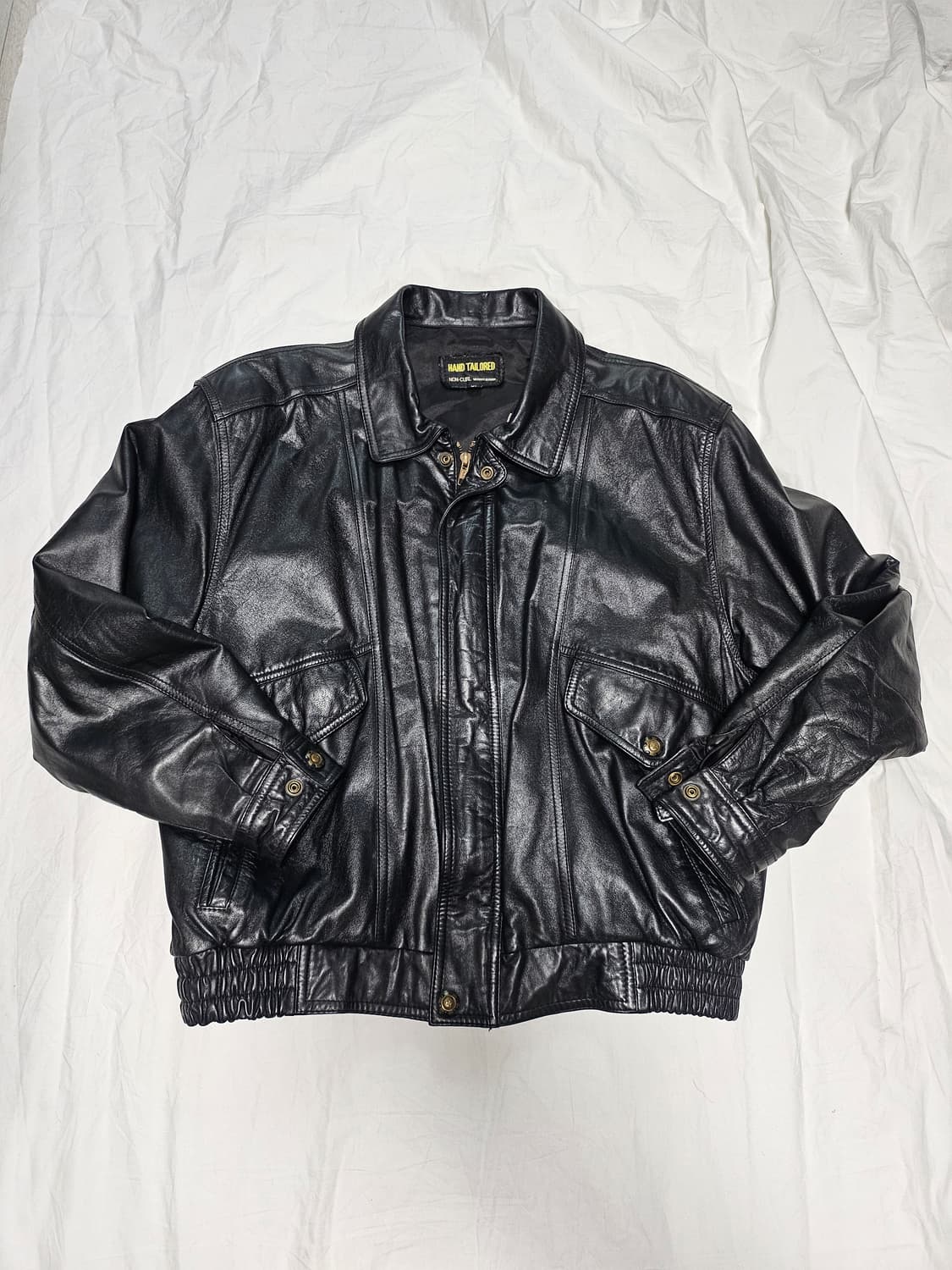 HAND TAILORED 소가죽 자켓 XL 상품이미지1