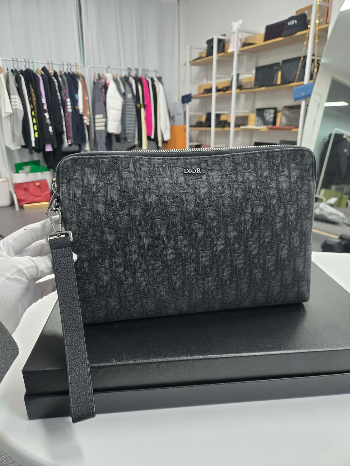 [A급컨디션] 디올 아이패드 클러치백 상품이미지1