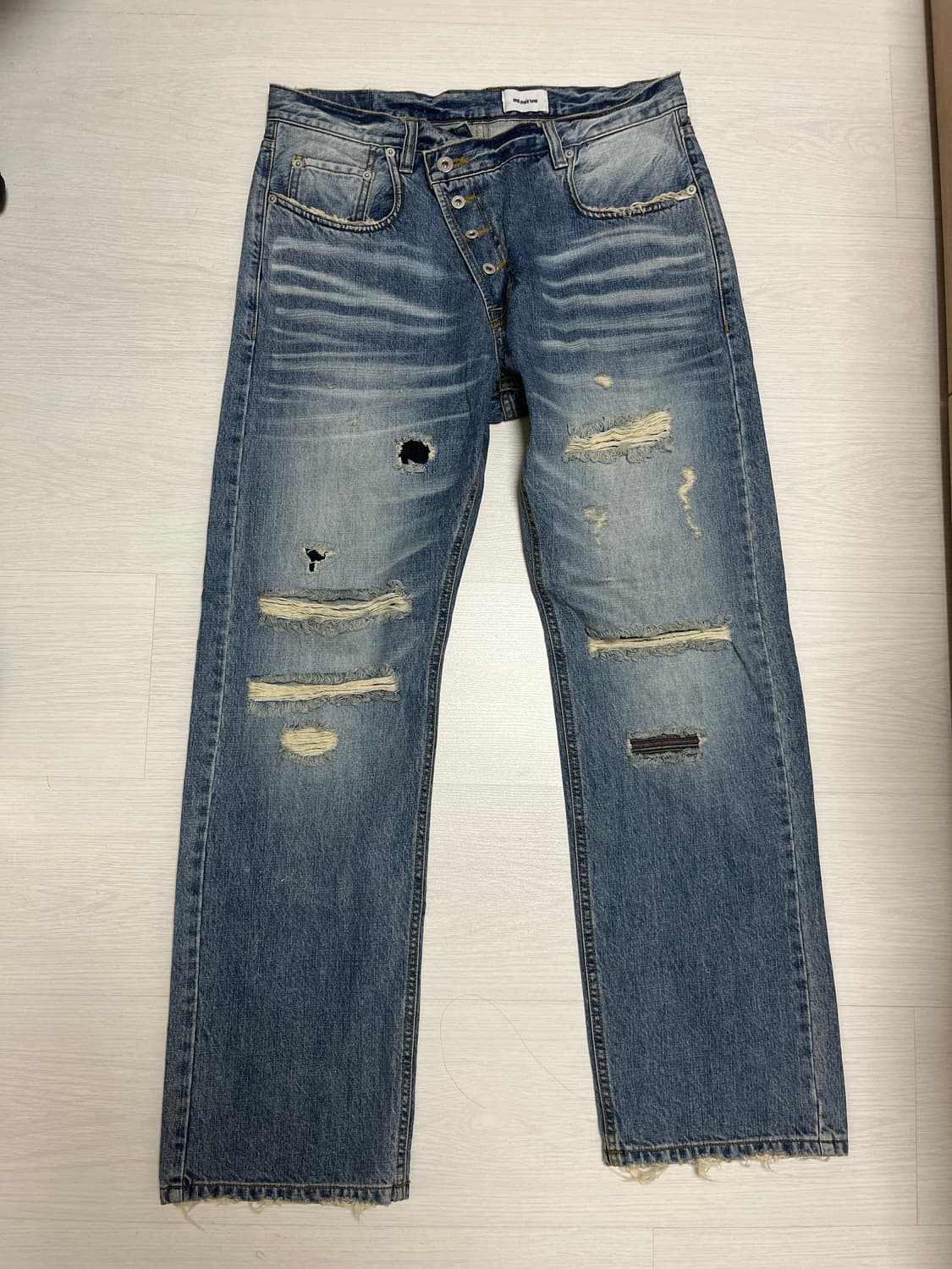 스몰스튜핏튠즈 26ss patchwork twisted denim 상품이미지3