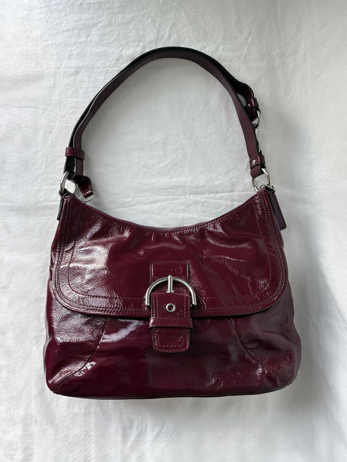 Coach wine 2way shoulder bag 상품이미지4