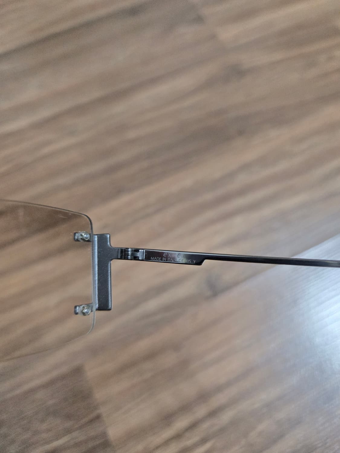 Exte 긱시크 스퀘어 무테 안경 상품이미지4