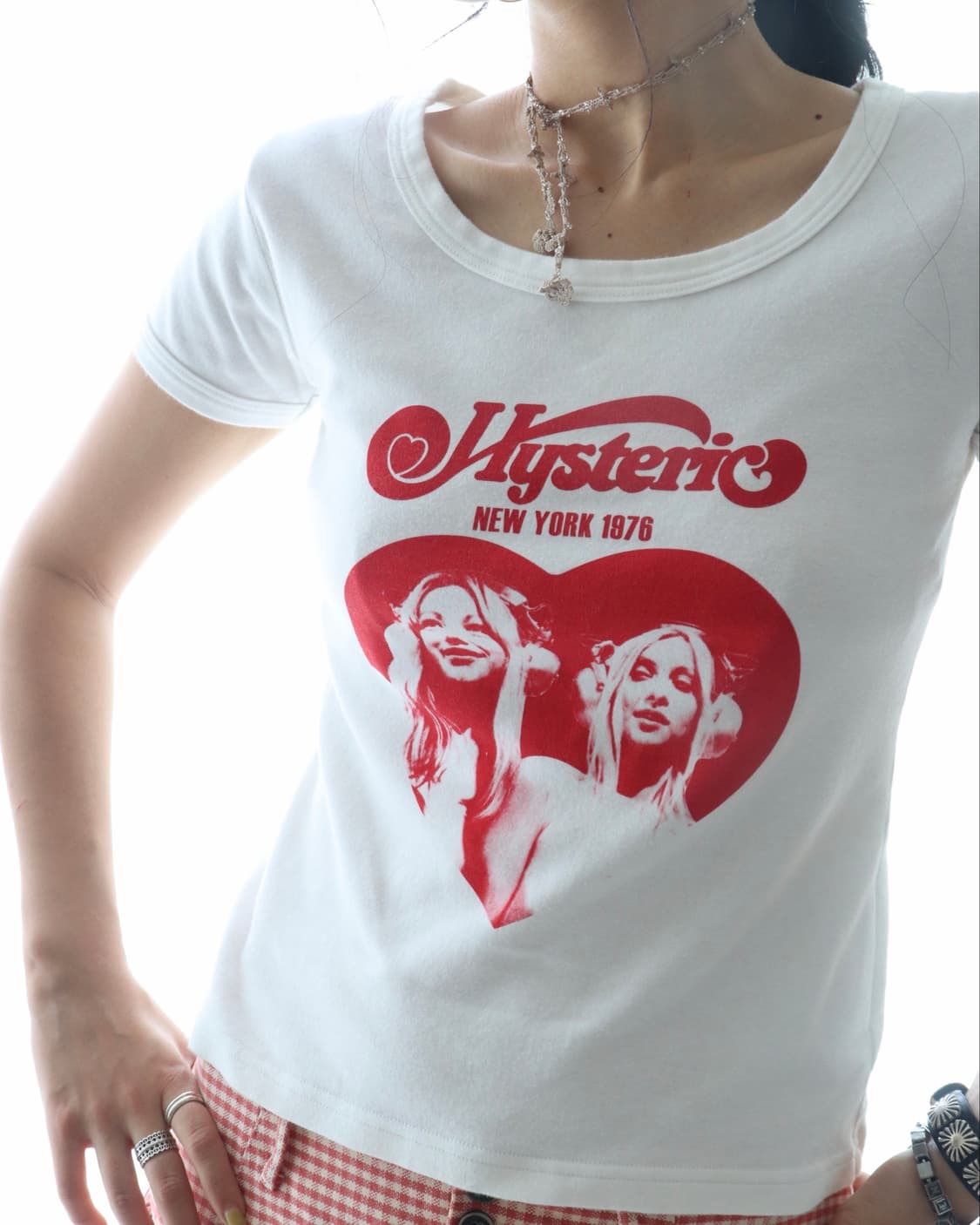 [Hysteric Glamour] Heart Chibi T-Shirt 상품이미지3