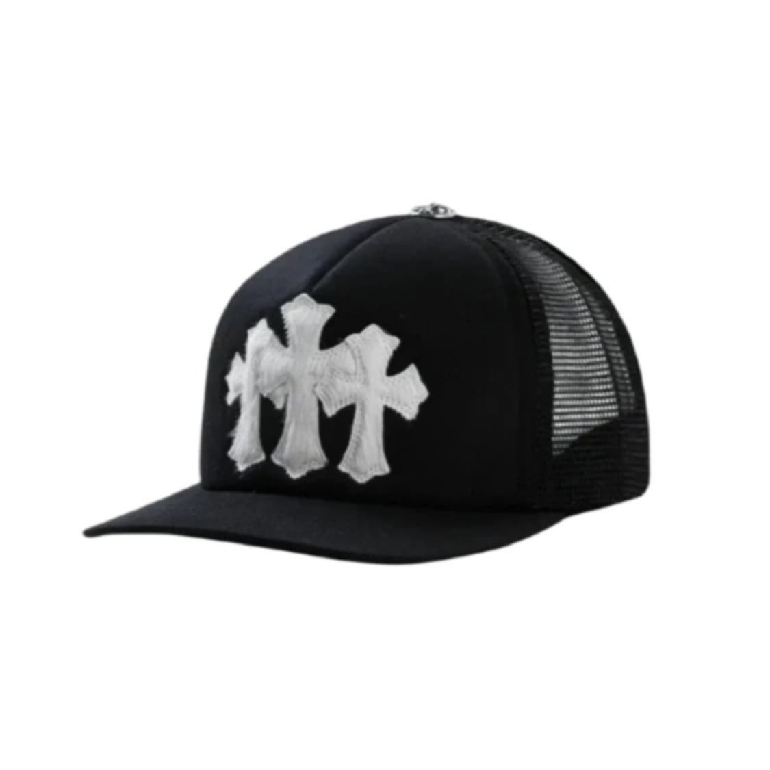 [OS] 크롬하츠 카프헤어 세메터리 크로스 트러커 햇 상품이미지1