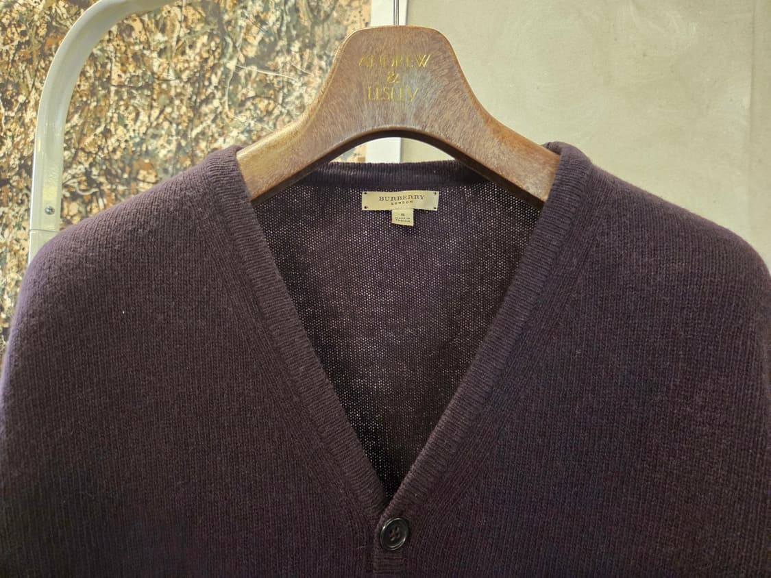 버버리 램스울 가디건 상품이미지2