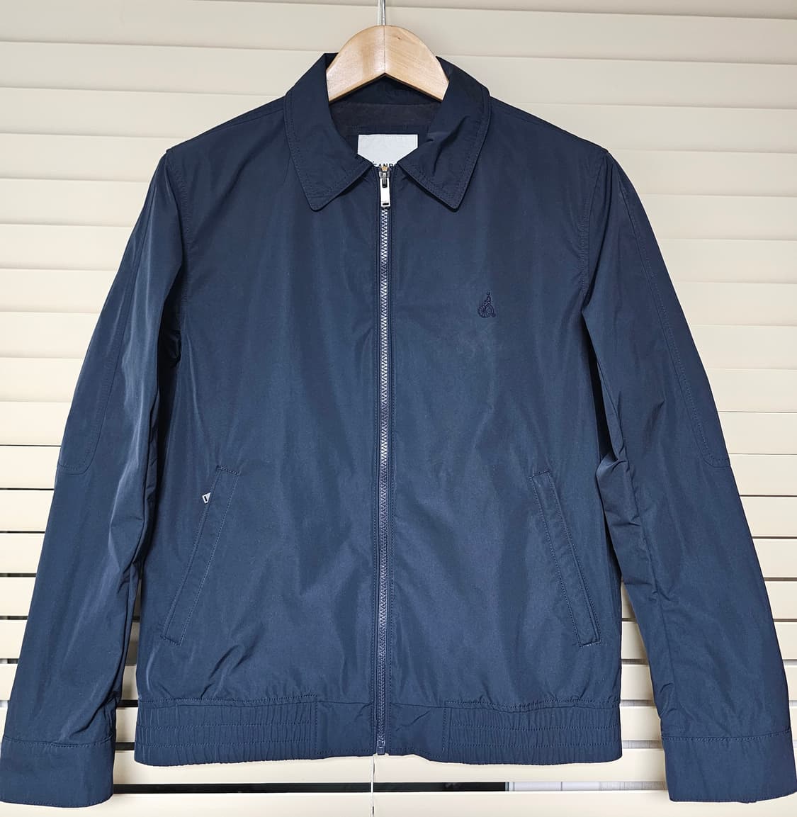 빈폴 네이비 솔리드 집업 블루종자켓 100(L) 상품이미지1