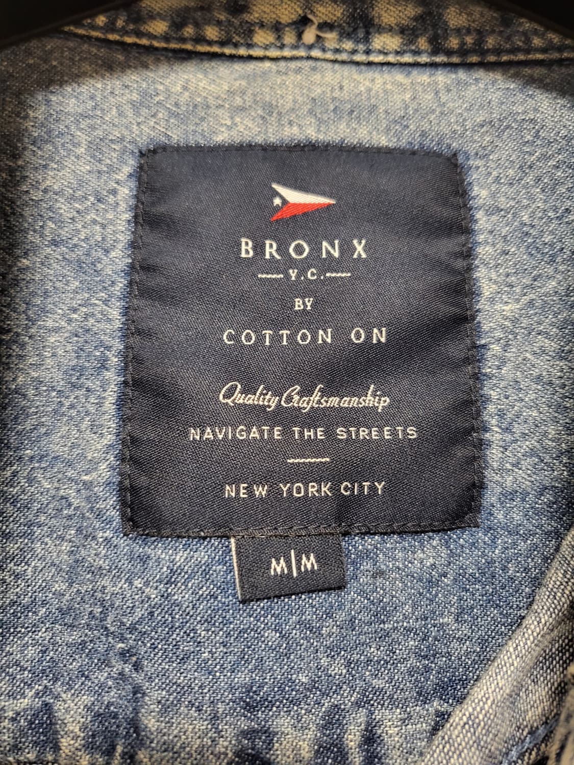 Cotton on Bronx Y.C. 데님셔츠 상품이미지3
