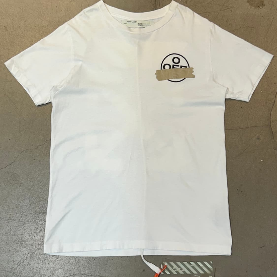 🫶🏻 오프화이트 White 반팔티 🫶🏻 상품이미지3