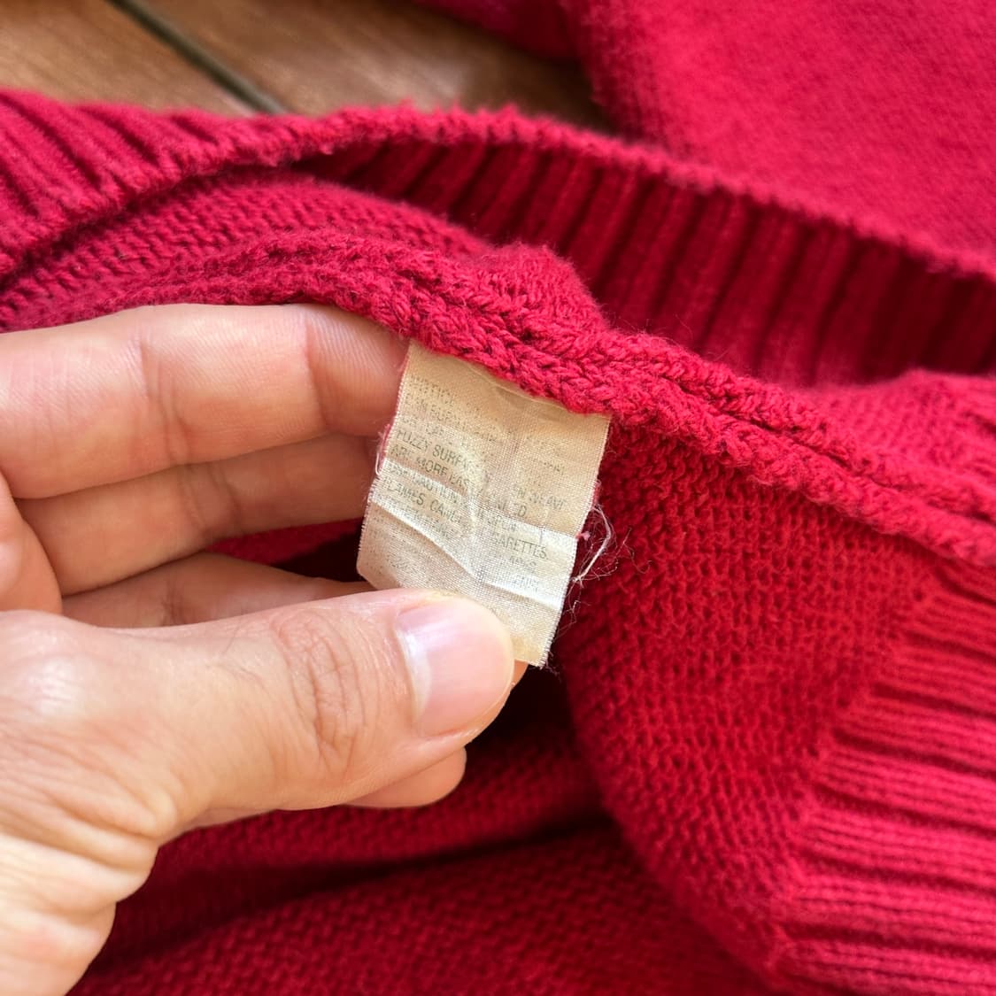 Ll bean v-neck knit sweater 상품이미지7