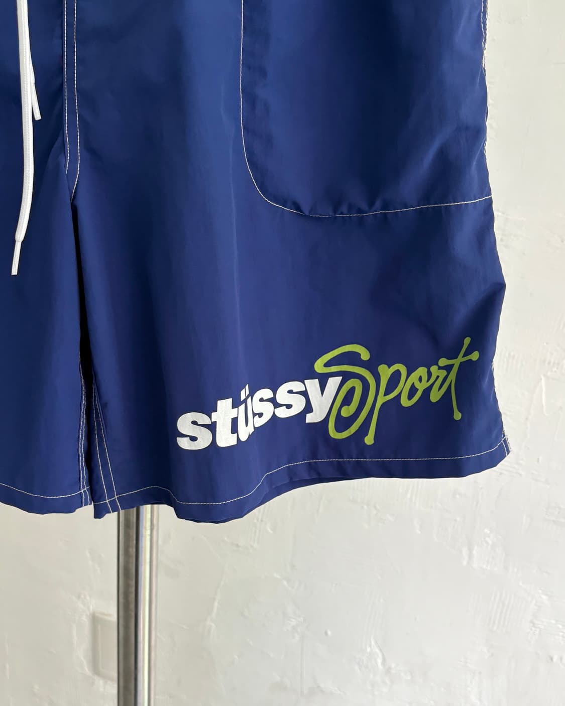 Stussy 스투시 스포츠 코발트블루 워터 숏츠 상품이미지4