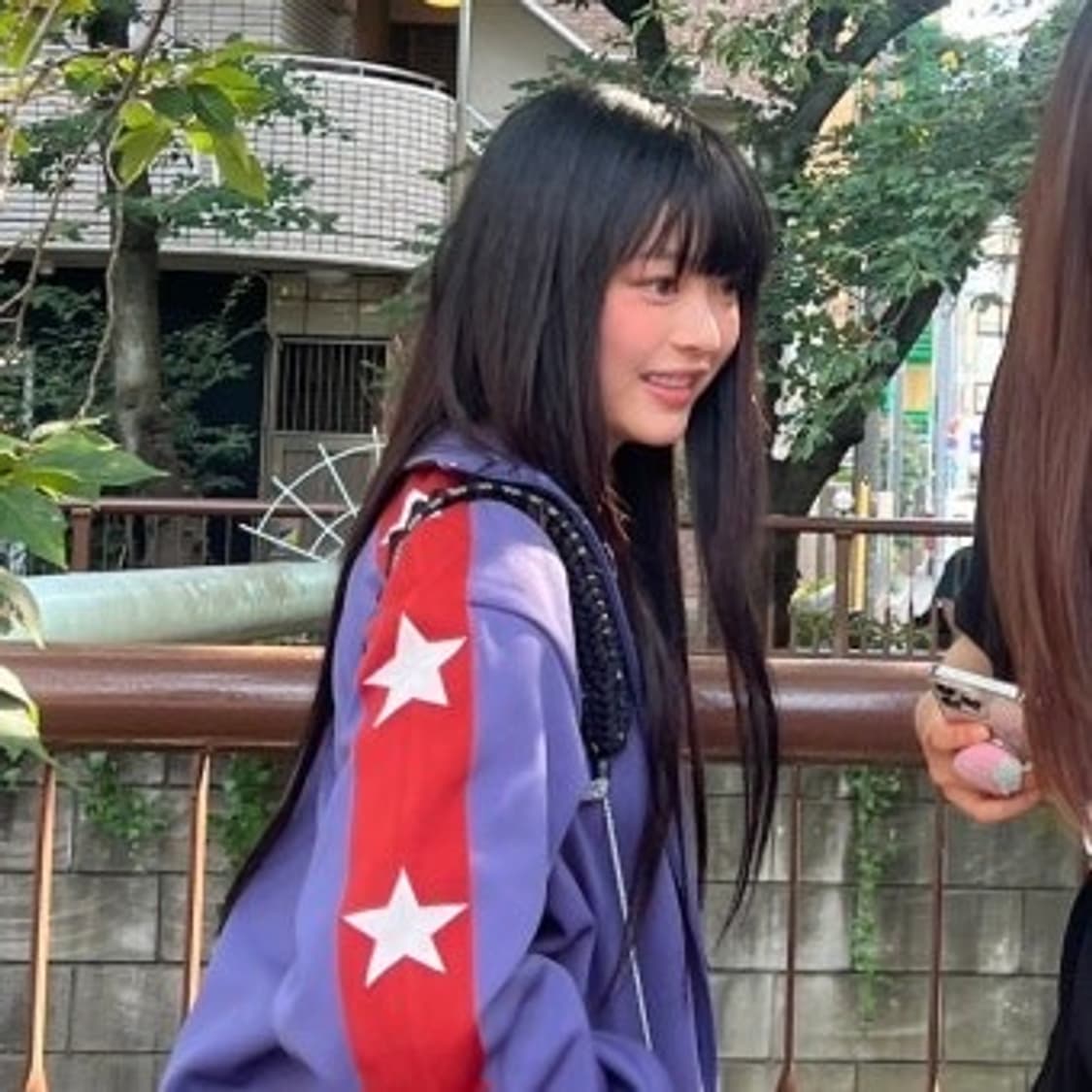 캐피탈 스무스 저지 트랙 자켓 퍼플 색상 2사이즈 상품이미지1