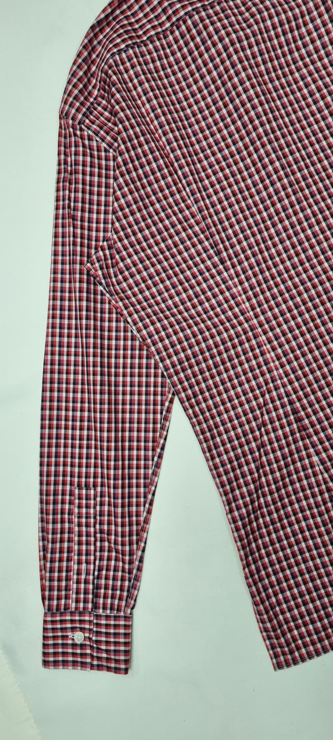 LINVIN 랑방 이태리 체크 셔츠 L _ 남성 상품이미지7