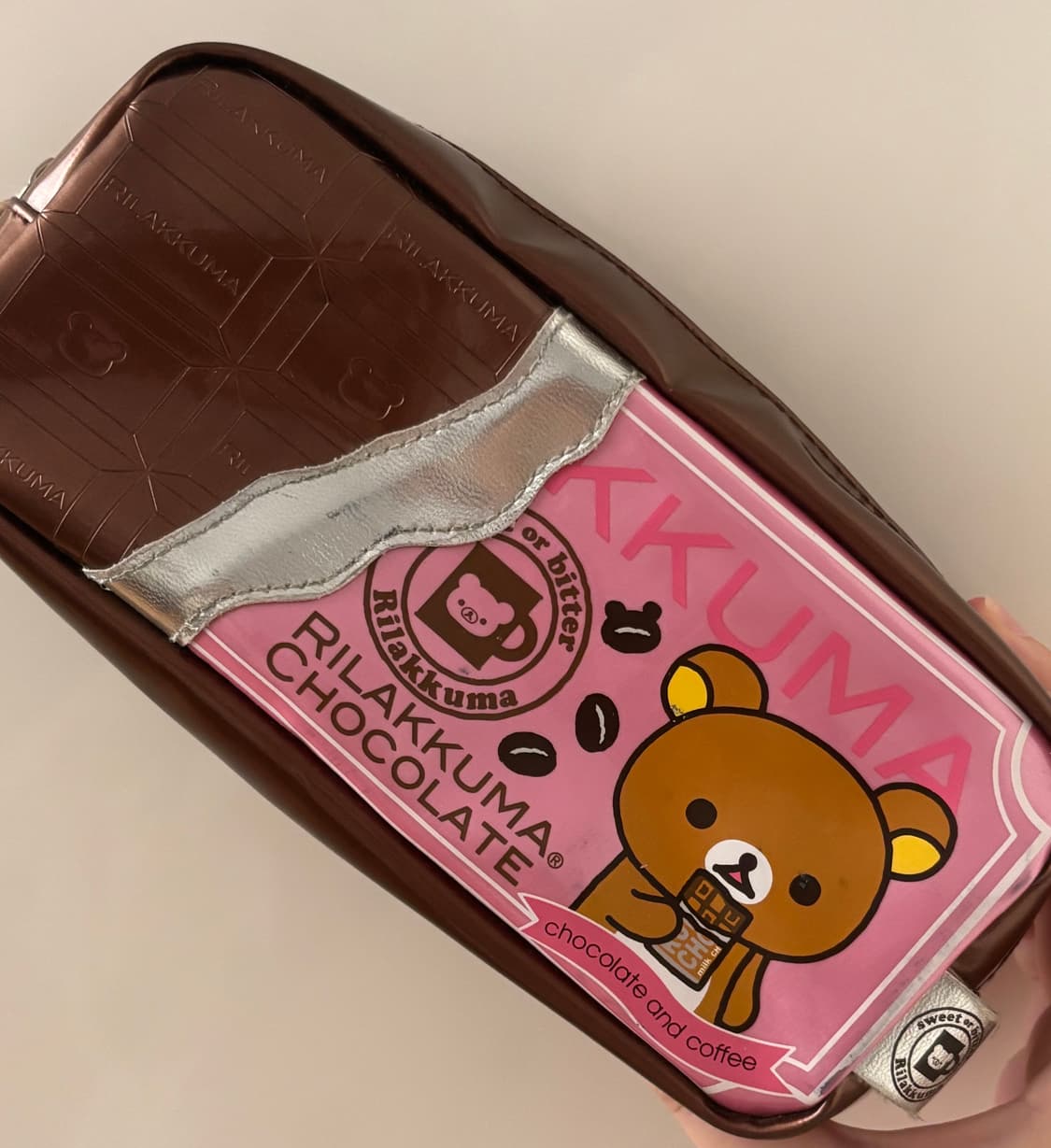 26일까지 2)희귀 고전 빈티지 리락쿠마 초콜릿 필통 파우치 펜케이스 상품이미지1