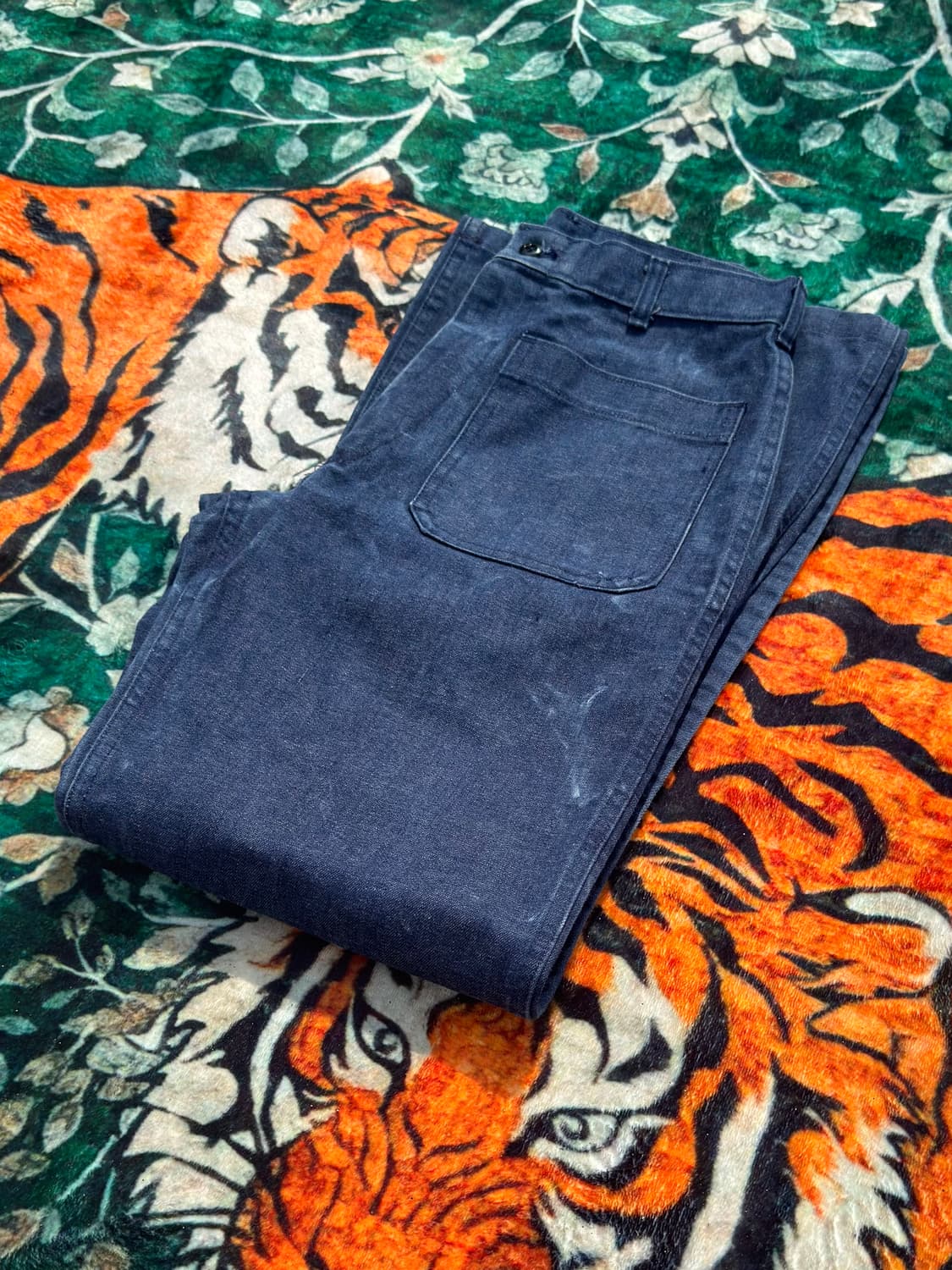 80s USN denim utility pants (28R) 상품이미지2