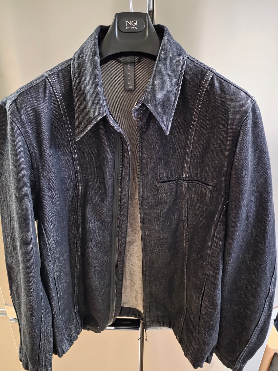 UNAFFECTED track denim jacket  상품이미지2