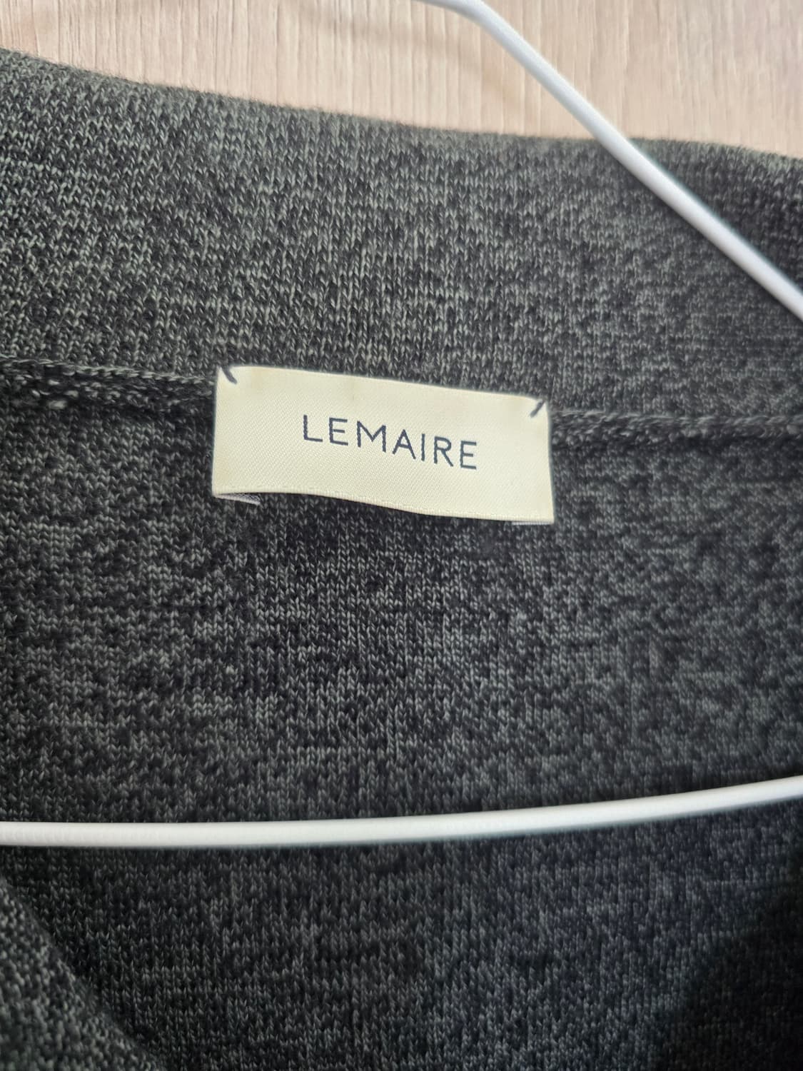 르메르 더블레이어드 가디건 그레이 L 상품이미지2