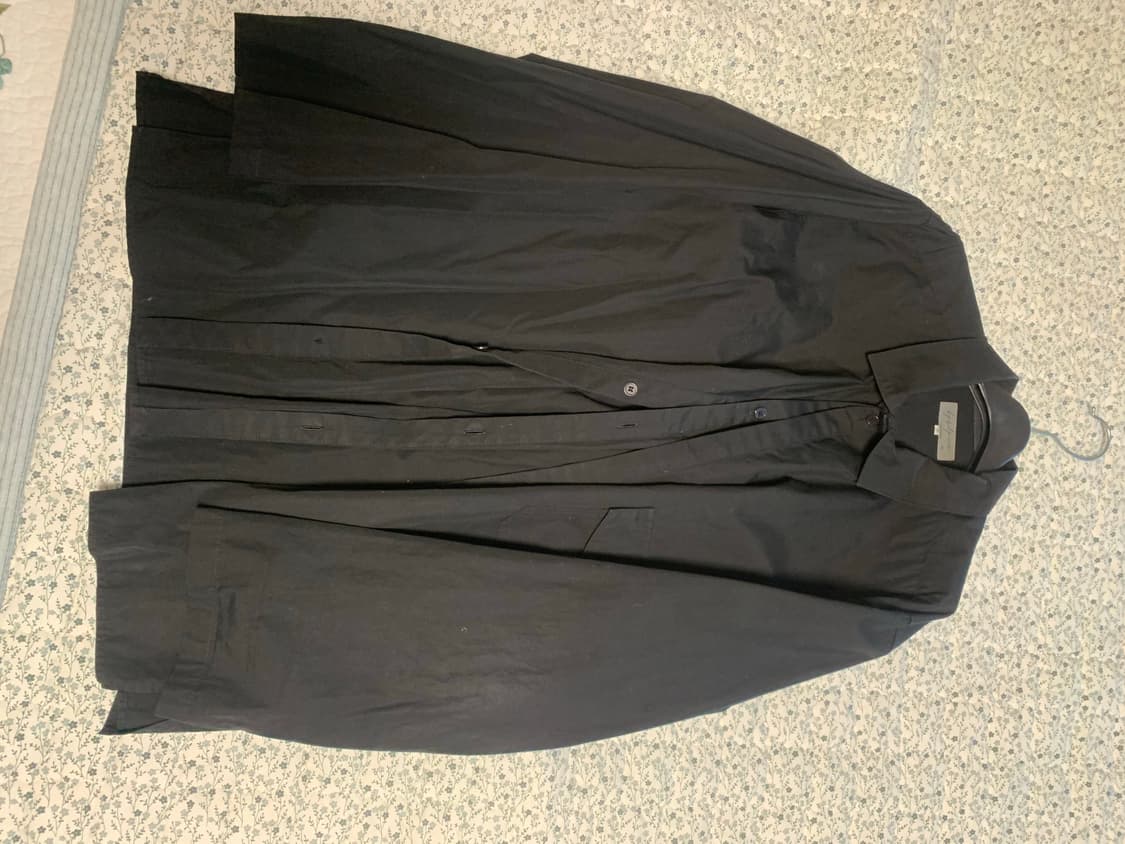 요지야마모토 이중레이어드 셔츠 자켓 상품이미지2