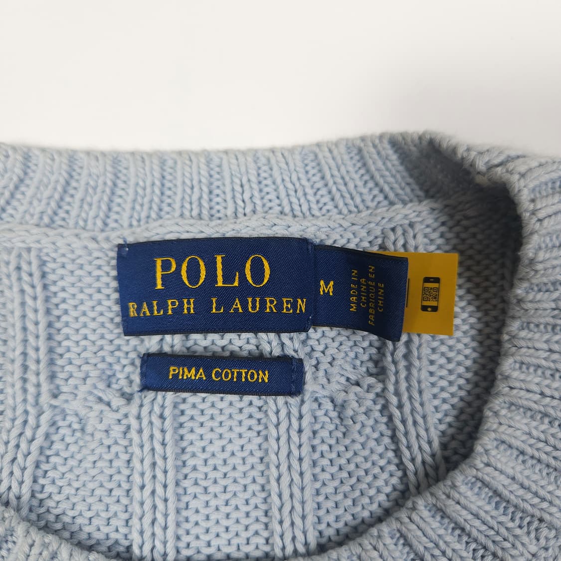 폴로 랄프로렌 반팔 케이블 니트 상품이미지3