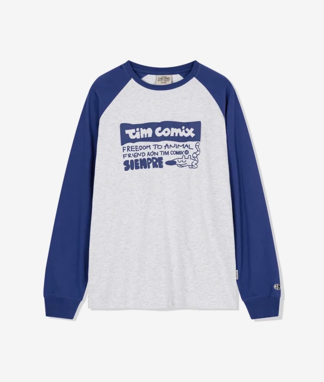 [팀코믹스] 시엠프레 애니멀 래글런 롱슬리브 상품이미지2