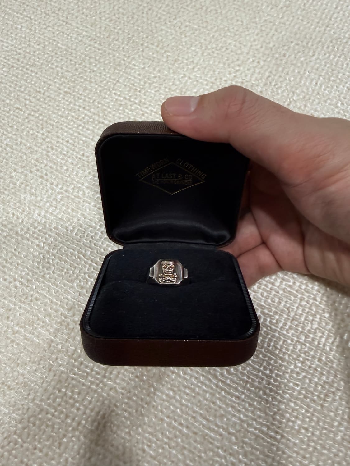 타임원클로딩 엣라코 스컬링 10K 실버 9.5사이즈 상품이미지4