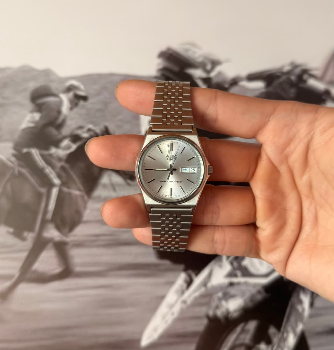 Seiko alba 00s 빈티지 메탈 워치 상품이미지1