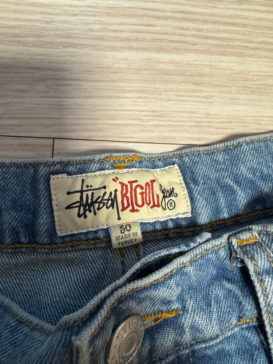 스투시 빅올진 연청 30 (슈프림 팔라스 캐피탈 언더커버) 상품이미지4