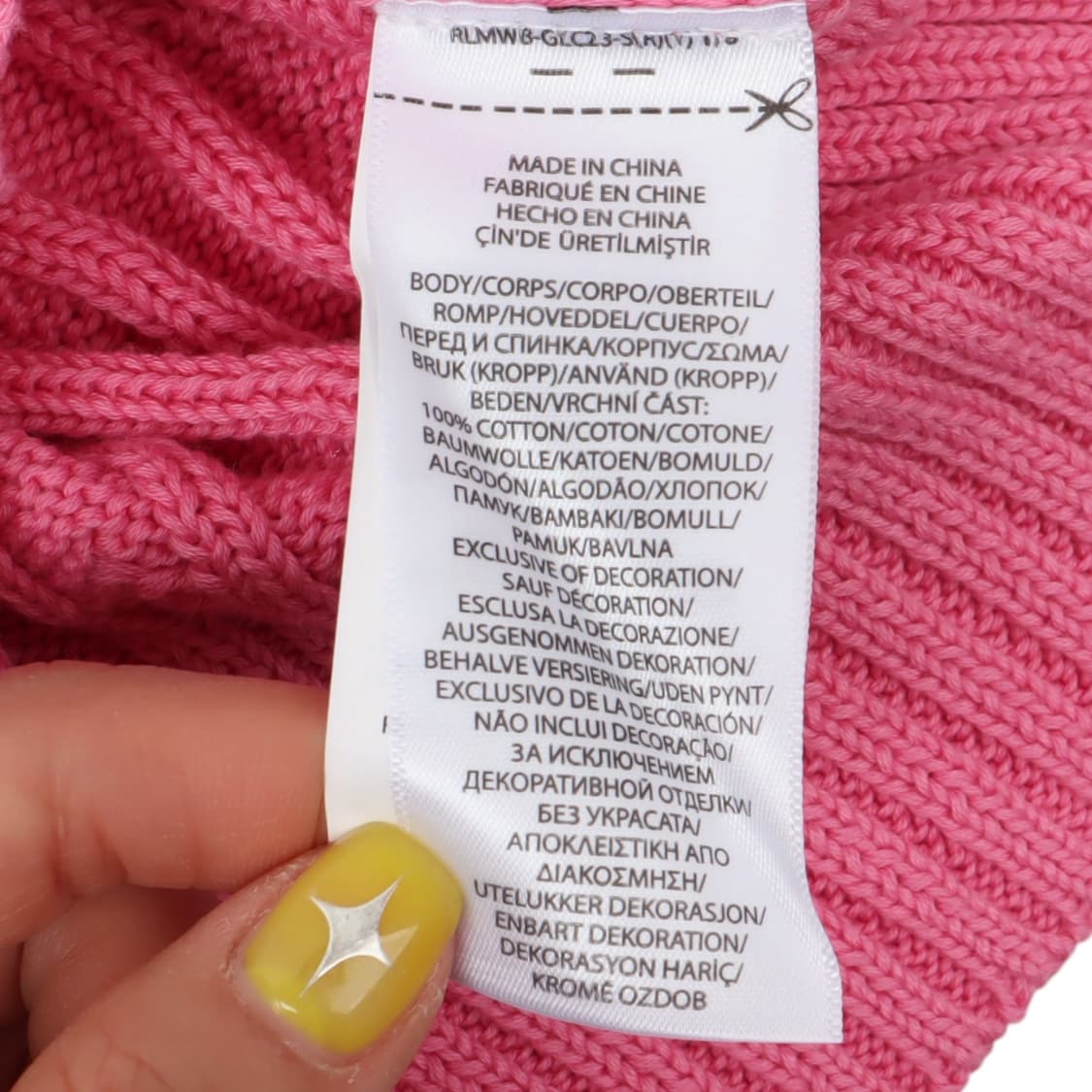 폴로 랄프로렌 핑크 케이블 반팔 니트 상품이미지9