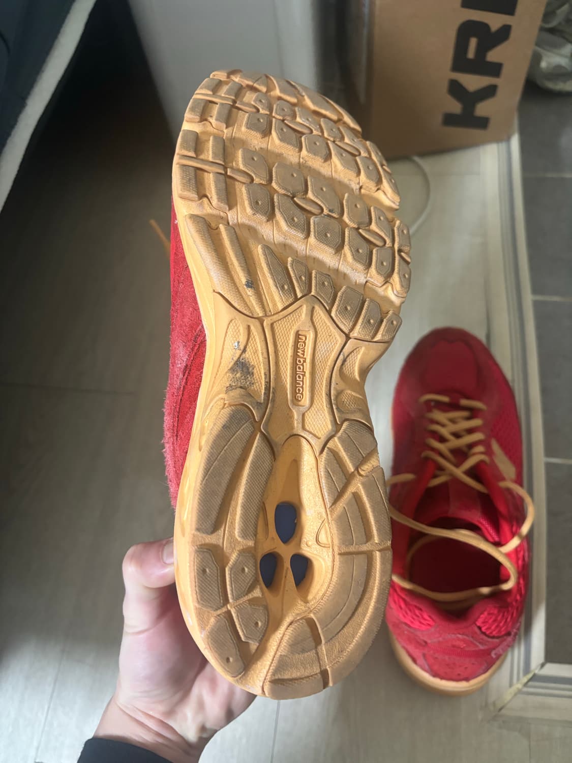 [265] xlim 뉴발란스 509 딥 레드 스니커즈 상품이미지2