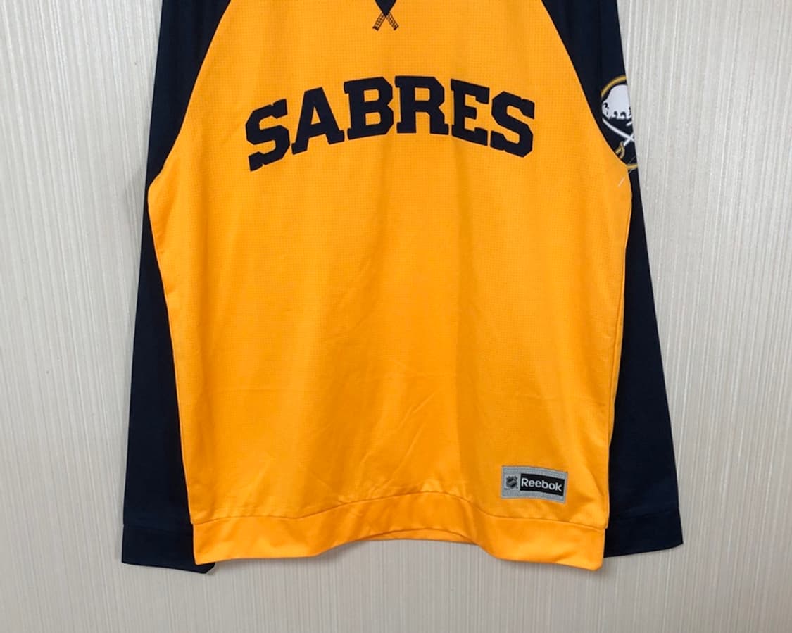 NHL 리복 버팔로세이버스 롱슬리브 셔츠 M(해외) 상품이미지3