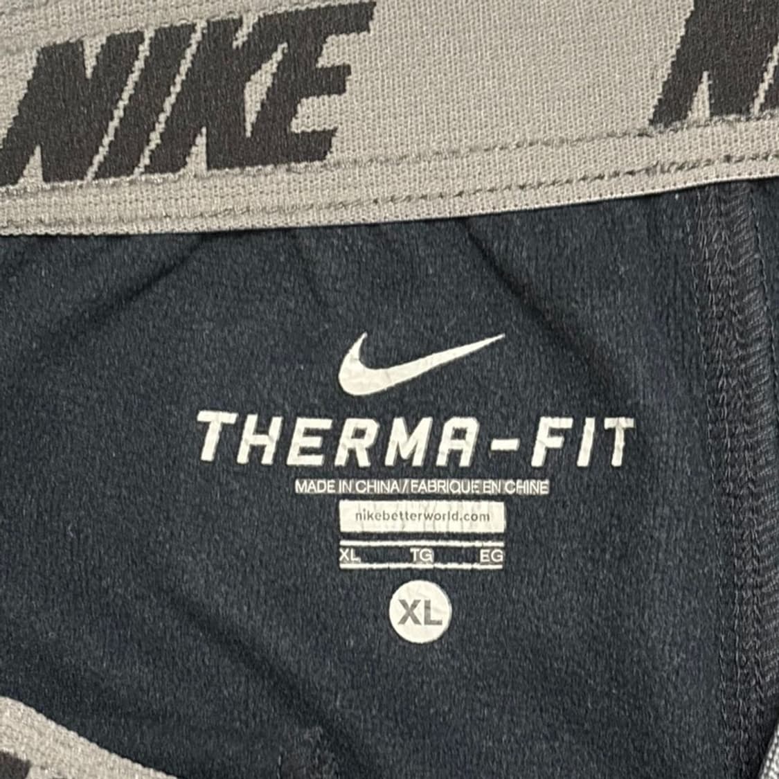 NIKE 스우시 기모 트랙팬츠 네이비 XL 상품이미지6
