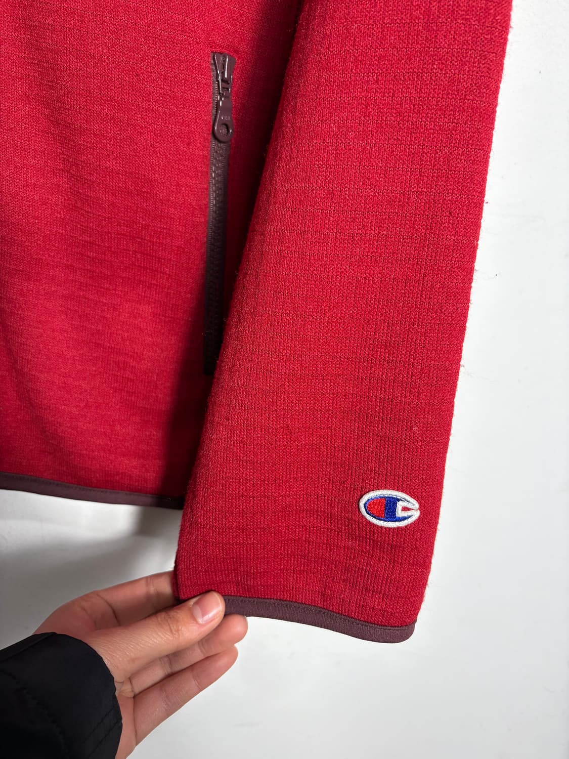 Champion 챔피온 레드 후리스 ( 미사용 상품) 상품이미지3