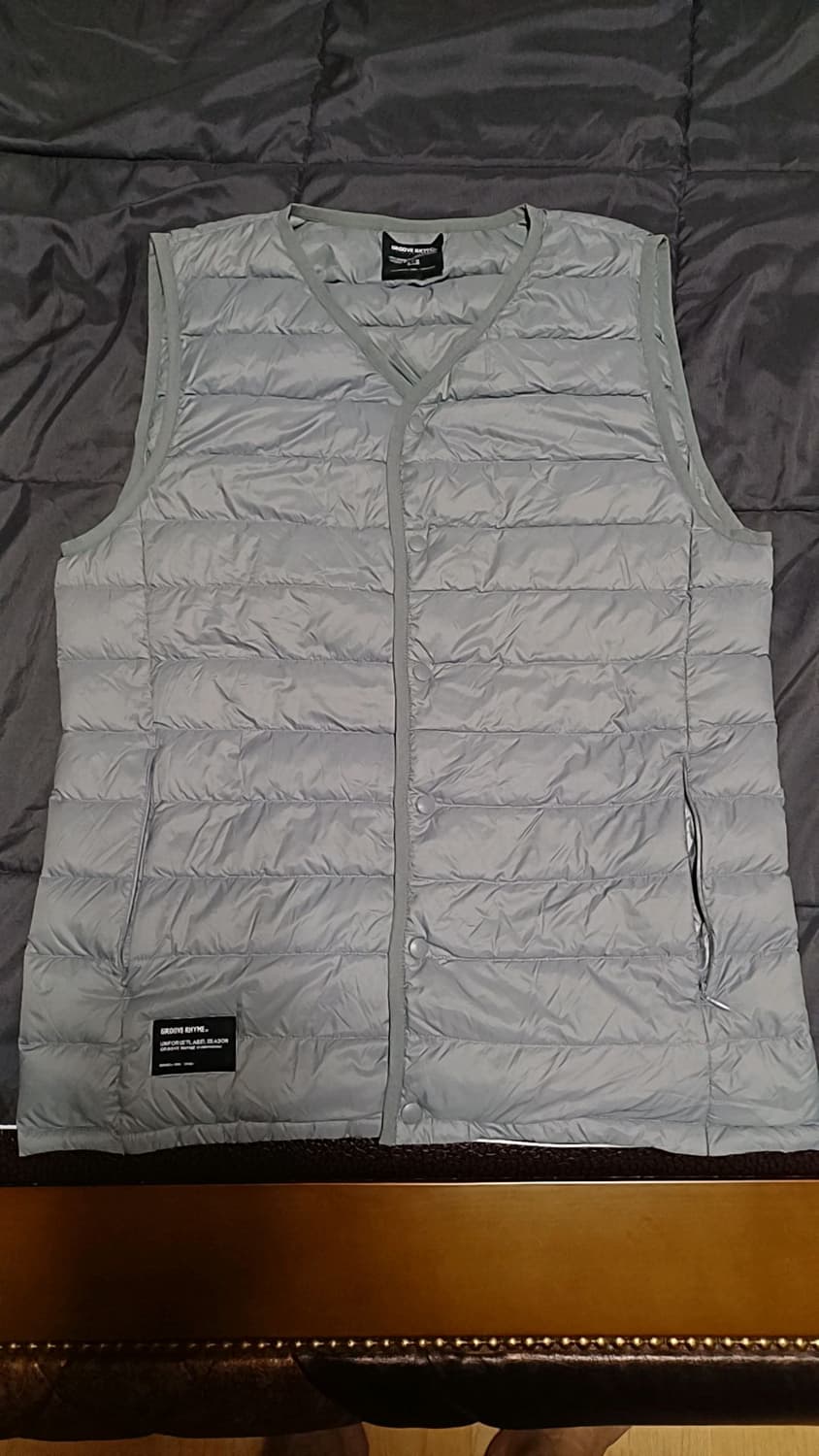 그루브라임 구스경량조끼 95 가슴50 기장67 상품이미지1