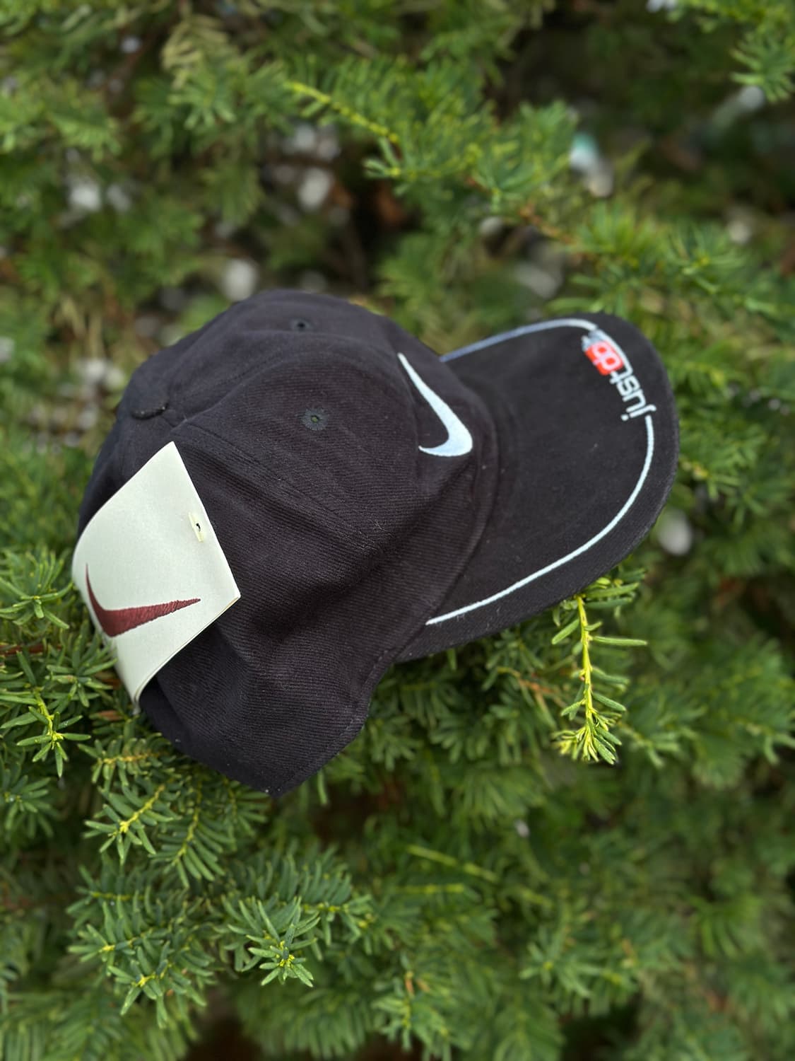 (새상품) 90s NIKE 블랙 빅스우시 모자 상품이미지3