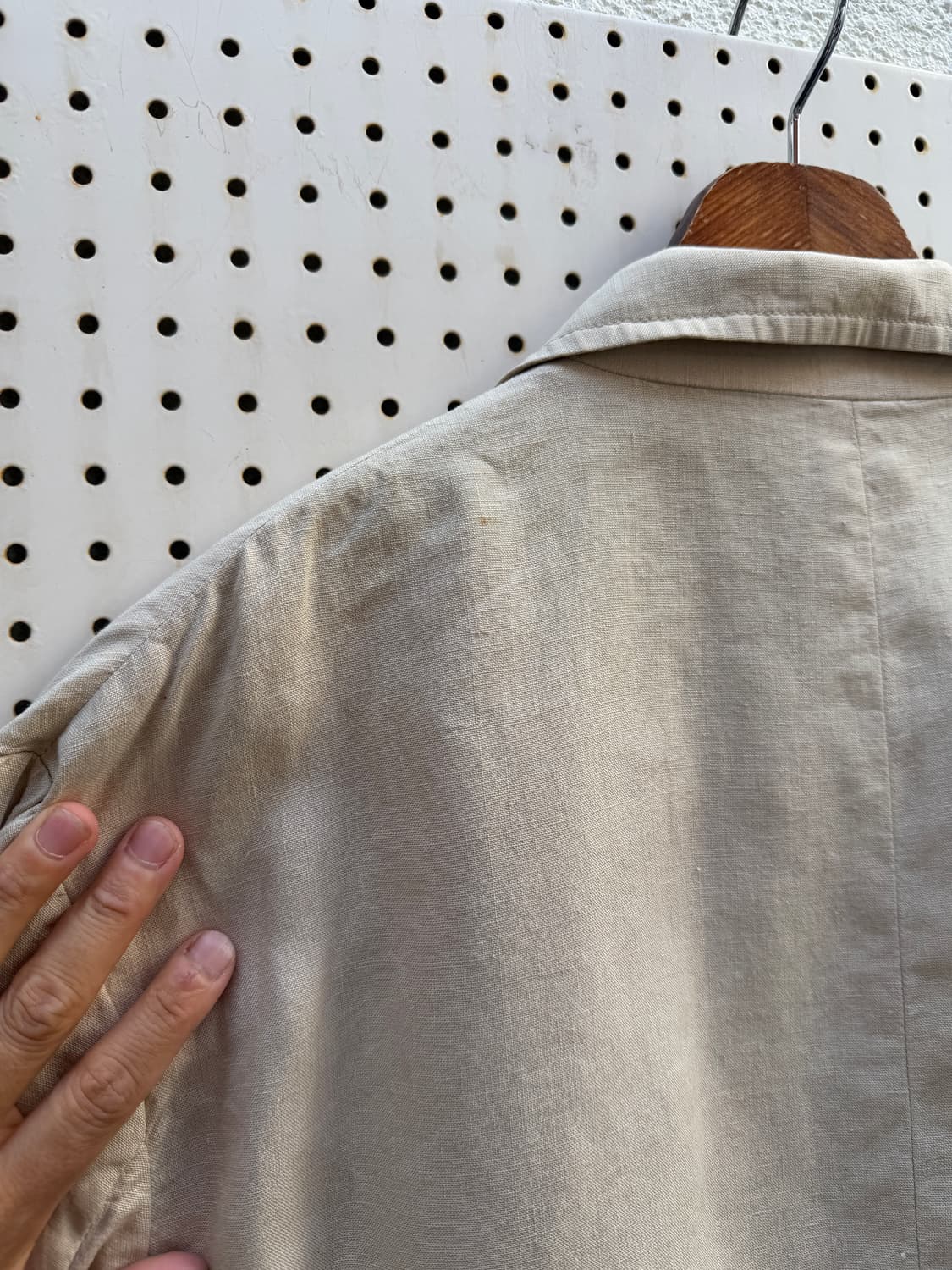 2000s C.P.COMPANY LINEN JACKET 씨피 린넨 자켓 상품이미지9