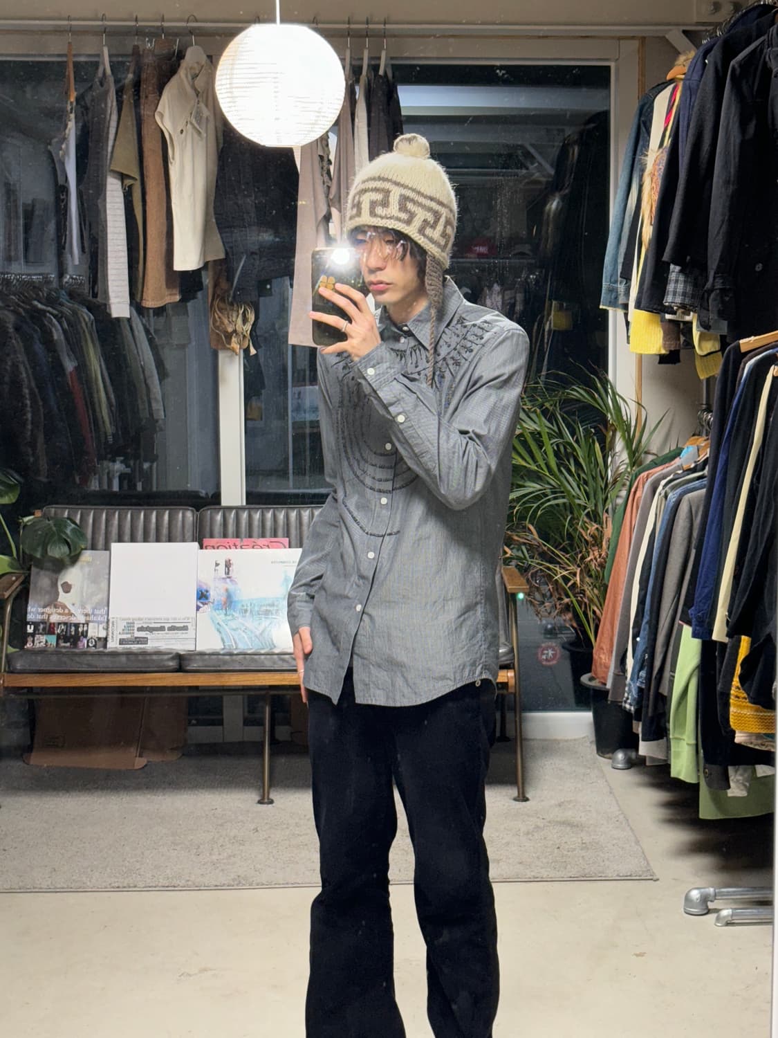 Ground zero 기믹 셔츠 상품이미지4